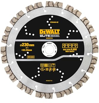 DeWALT Elite - Disco da taglio diamantato, 230 x 22,23 mm