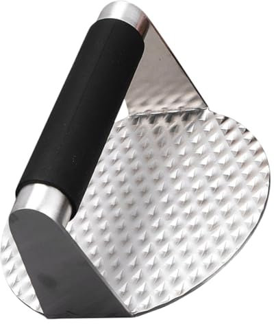 Amosfun Stainless Steel Burger Press Tool for Making Patties Kitchen Gadget for Cooking Mold and Smashed Burgers