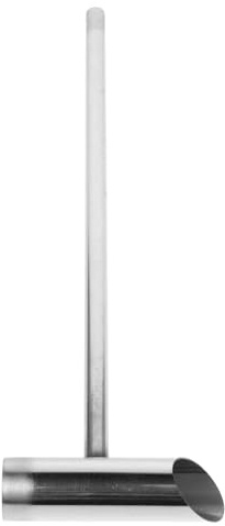 DEARMAMY Cucchiaio lungo in Acciaio Resistente per Macchina Marshmallow Utensile Robusto per Zucchero Filato Manico Comodo Accessorio Portatile per Preparazione Dolciumi e Caramelle