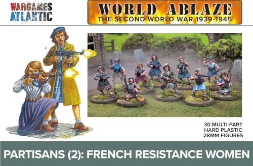 Wargames Atlantic, Partigiani (2) Donne della Resistenza Francese