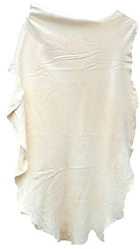 Eummy Chiffon Cuir Voiture—Peau de Chamois Naturelle—Chiffon de Nettoyage en Cuir de Haute Qualité pour Voiture 60x90cm pour Verre Miroir Vitre dans Voiture Moto Cuisine Maison Bureau (60x90cm)