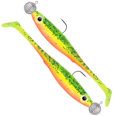 Spro Gummiköder mit Jighaken 10cm 10+14g Iris Popeye to-go
