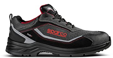 Sparco - Indy ESD S1PS SR FO LG - Scarpe Antinfortunistiche Uomo Donna - Scarpe da Lavoro Antiscivolo e Resistenti - Calzature di Sicurezza Adatte ad Ogni Condizione di Lavoro