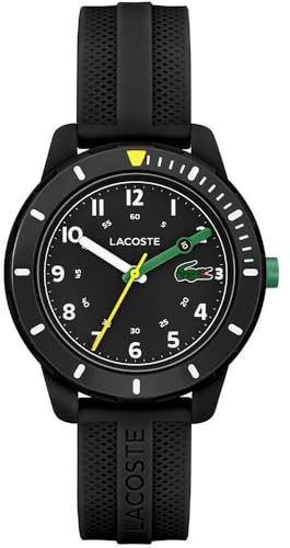 Lacoste Analog Quarzuhr für Kinder Kollektion Mini Tennis mit Silikonarmband