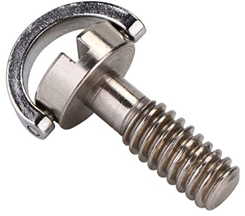 OSALADI 2pezzi D- Screw Inossidabile Per Treppiede Vite Per Fotocamera Adattatore Per Monopiede e Stabilizzatore