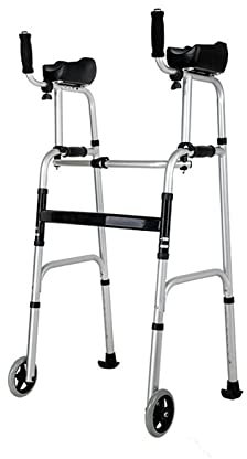 WDWDW Gehhilfen Gehgestell Ultraschmaler Gehrahmen Mit Rädern Gehhilfe Für Erwachsene Gehgestelle Für Ältere Rollator Klappbar