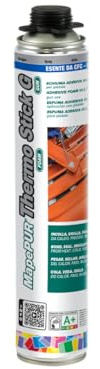 Schiuma poliuretanica Mapepur thermo stick G per pistola Mapei 750ml