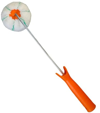 Rouleau de peinture d'angle pour les espaces restreints, outil de peinture multifonction pour la maison, le bureau, les projets de bricolage, 40 x 10 x 2 cm