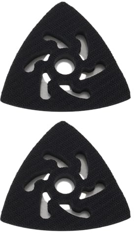 SG Store 2 Pezzi Di Dischi Abrasivi Triangolari Da 90 Mm In Acciaio Per Levigare Metallo Duro Plastica Vernice