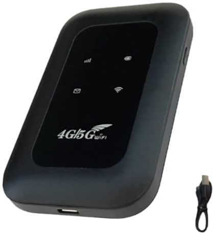 Portable Wifi Router for Travel - Pocket Router,Unlimited Satellite Internet, 5G Wi-Fi pocket Router,Power on and Use,High-Speed 5G Connectivity, Dual-Band Wi-Fi, Wireless Seamless Streaming
