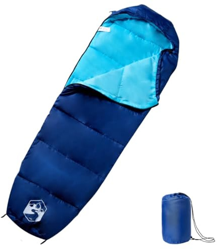 Mangloder mumie-sovsäck för vuxna camping 3 årstider med huva, isolerad, vattentät, lätt, kompakt, perfekt för vandring, utomhus, tält, stuga, festivaler, resor