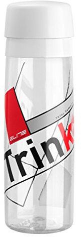 Elite Trinkflasche Trinka, Clear/red, 700 ml, FA003514333