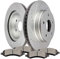 scitoo Bremssattel Kit vorne Scheiben Bremse Rotoren und Keramik-Bremsbeläge für 2007 2008 2009 Chrysler Aspen, 2007 2008 2009 Dodge Durango, 2011–2016 RAM 1500,2006–2016 Dodge Ram 1500