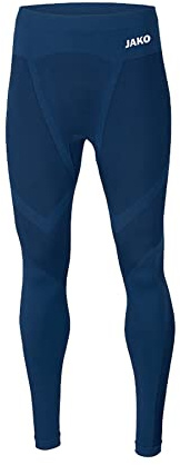 JAKO Herren Long Tights Comfort 2.0, Navy, L