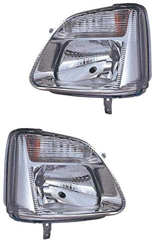 Halogen Scheinwerfer Set links & rechts Hauptscheinwerfer Frontscheinwerfer H4 für Model Wagon R+ MM Agila (A) H00