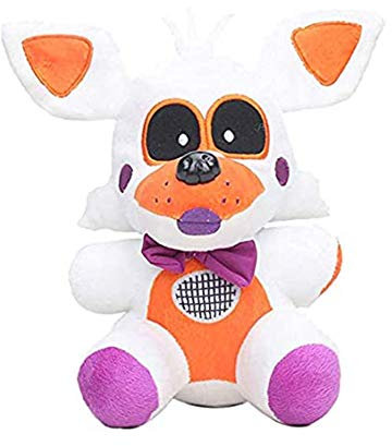 FNAF Plush Five Night Game Plush Toys, FNAF Bear, Mangle, Funtime Foxy, Chica, Bonnie Animal Stuffed Toys Dolls for FNAF Fans Kids Gifts