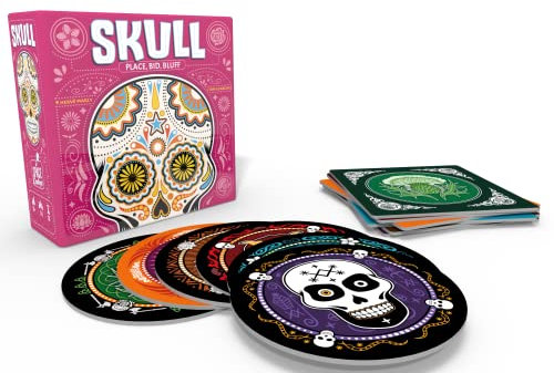 Asmodee | Skull | Bluffing Card Game | Party Game | Ages 10+ | 3-6 Players | 20-30 Minutes Playing Time