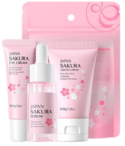 Juego de cuidado de la piel, juego de 3 piezas cuidado de la piel para adolescentes, niñas, regalos para ella, juego de cuidado de la piel, kit esencial para la piel, incluye suero facial,