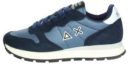 SUN68 Z44203 Sneakers Con Lacci In Tessuto E Camoscio Donna NAVY BLUE 37