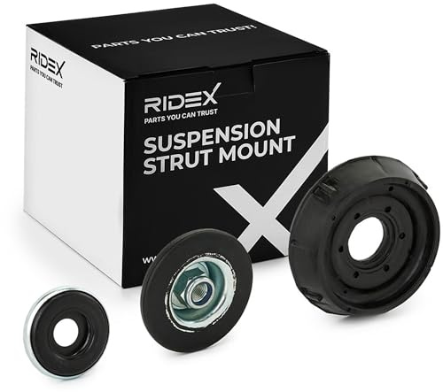 RIDEX 1180S0473 Coupelle d'amortisseur Avant sans roulement Compatible avec RENAULT Clio 2 3/5 portes BB, CB, BB0/1/2, CB0/1/2