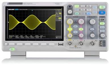Oscilloscopio Digitale A 2 Canali Attrezzatura Da Laboratorio Grigia Ad Alta Precisione For Test Elettronici per Applicazioni Industriali