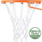 Syhood Basketballkorb Netz für jedes Wetter, passend für Standard Indoor oder Outdoor Basketballkorb, 12 Schlaufen (5 Knoten, weiÃŸ)
