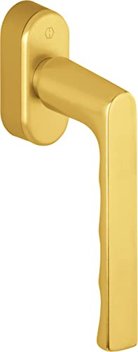 HOPPE Hamburg Fenstergriff 0700/UD9020-F3 Aluminium Gold