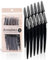 Kitsch Dermaplaning Blades For Face - Face Razors for Women | Eyebrow Razor & Facial Hair Remover | Exfoliates Facial Skin, Eyebrow Shaper | Dermaplaning Tool, 12pc (Black)