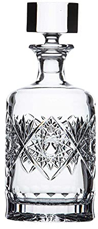 ARNSTADT KRISTALL Whiskykaraffe Santra (25 cm) Kristallglas mundgeblasen · von Hand geschliffen · Handmade in Germany