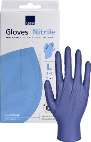 Abena Nitrile Gloves Blue