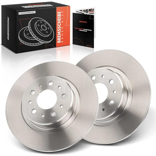 Frankberg 2 dischi freno posteriori pieni Ø276mm 46542702 | Compatibile con: 156.932, GT 937, 156 Sportwagon 932, 147.937