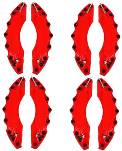 Gatuida 4paia Coperchi Pinza Freno per Auto da Copertura Decorativa per Ruote Compatibile con La Maggior dei Modelli di Veicoli Migliora Lo Stile e Aspetto della Tua Auto