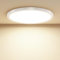 Taipow 18W 2448LM 4000K Plafoniera Led Soffitto Moderna, IP44 Lampada da Soffitto Rotonda per Garage Corridoio Bagno Camera da letto Cucina Seminterrato Ø22CM