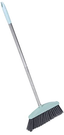 GRADENEVE Haushaltsreinigungsbesen Langer Griff für die Küche Besen aus weichem Material für den Heimgebrauch Zimmerbesen mit Metallspitze