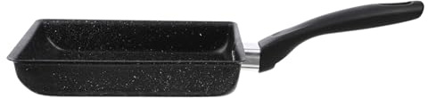 Artibetter Sartén Cuadrada Japonesa Antiadherente para Tortillas Tamagoyaki con Base Plana Distribución Uniforme de Calor para Cocina de Gas