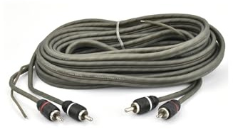 PHONOCAR cavo prolunga segnale audio rca maschio 5mt cable stereo auto radio singola schermatura 060153