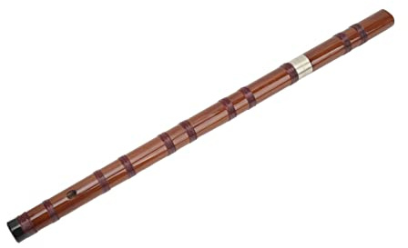 HUSHUI Blockflöte, Bambusflöte für Anfänger mit Glatter Oberfläche, Geringes Gewicht Als Performance-Geschenk (F-Taste)