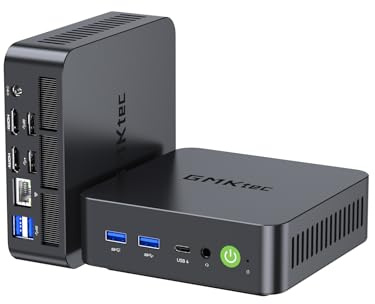 GMKtec K17 AI Mini PC Intel Core Ultra 5 226V (Jusqu’à 4,5 GHz) 16 Go LPDDR5X 1 to SSD PCIe 4.0 97 Tops IA Intel Arc 130V Dual M.2 Gen5+Gen4 (Jusqu’à 16 to) USB4 Triple écran 8K WiFi 6E Compact IA