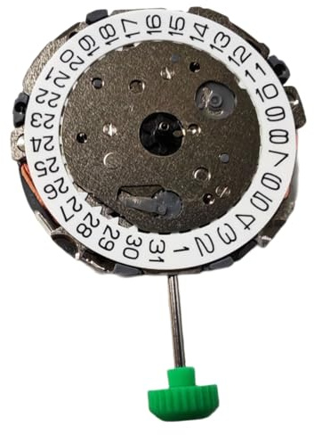 Agmoctz Movimiento de Reloj FS00, Pieza de Repuesto para Movimiento Mecánico Automático, Movimiento de Reloj de Cuarzo FS00