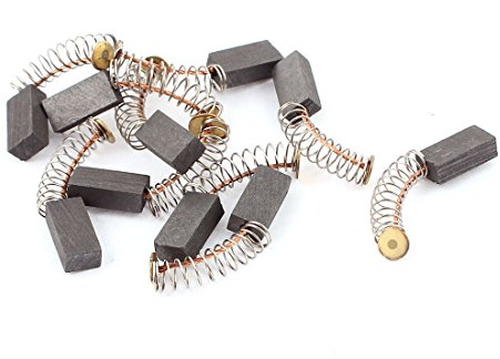 sourcing map 10 Stück Motorkohlebürsten 12 mm x 6 mm x 4 mm für generischen | Elektromotor
