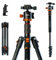 Polarduck Stativ Kamera Handy Stativ: 198cm 78 Professionelles Reisestativ und Einbeinstativ mit 360 Kugelkopf und Telefonhalterung Kompatibel mit Sony Canon Nikon Fujifilm DSLR SLR & Smartphone
