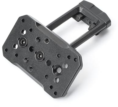 QIRUIMY 45 degrés Red Dot Sight Mount de Montage Optique incliné Montage 20mm Picatinny Rail portée décalage Montage pour RMR T1 T2 Point Rouge viseur