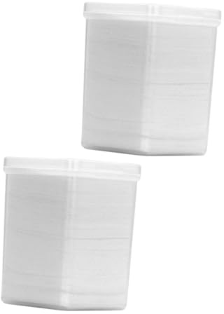 FIXOSHEE 2 Boxen Boxen Non woven Reinigungspads Nagellackentferner Fusselfreie Wischpads für Nagelkleberentfernung und Wimpernverlängerung pro Box Hautfreundlich Praktisch für Salon und