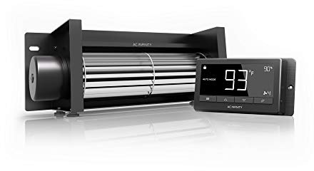 AC Infinity AIRBLAZE T10, Universal Fireplace Blower Fan Kit 10 with Temperature and Speed Controller, Compatible with Lennox, Hearth Glo, Majestic, Rotom Fireplaces, for Home Heat Circulation