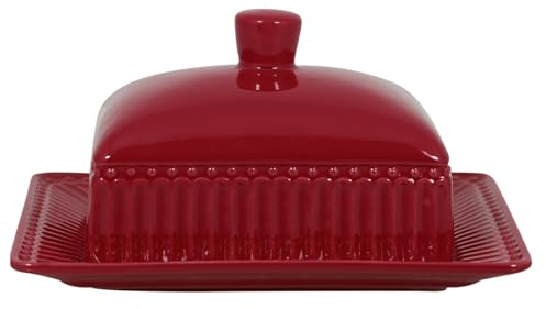 GreenGate Butter Box Alice Claret red medium, STWBUTAMALI3204