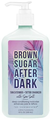 Brown Sugar After Dark Tan Extender Feuchtigkeitspflege und Tattoo-Verstärker, 530 ml