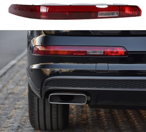 JAVOUKA Rear Bumper Tail Light, Left Driver Side Fog Lamp for Audi Q7 2016 2017 2018 2019, OE# 4M0945095A