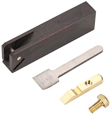 ANKROYU Mini Holzhobel, Tragbarer Handhobel, Ebenholz, Mini DIY Kabellinie, Holzhobel, Zimmermann, Holzschneidewerkzeug Zum Trimmen, Fasen, Abschrägen, Trimmen Und Polieren