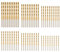 Pilikoll 60 Piezas Brocas Helicoidales HSS Taladro de Titanio 1/1.5/2/2.5/3/3.2mm Micro Drill Set HSS Broca de perforación El conjunto Micro Brocas Helicoidales de Titanio para Plástico,Madera,Metal