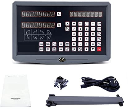 CLEIDE Bewertungslineal, Gitterlinealsensor, SNS-2V 2 Achsendrehmaschine Fräsmaschine Digitalanzeige TTL. for Linear-Waagen-Lineal-Encoder zur Verfolgung des Werkzeugfehlers in der CNC